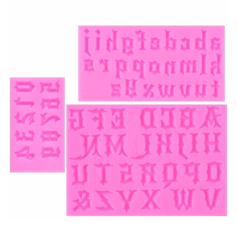 3D Number Silicone Candle Molds for Epoxy Resin Making Candle Soap Molds Number Shape Chocolate Fondant Mould Cake Molds