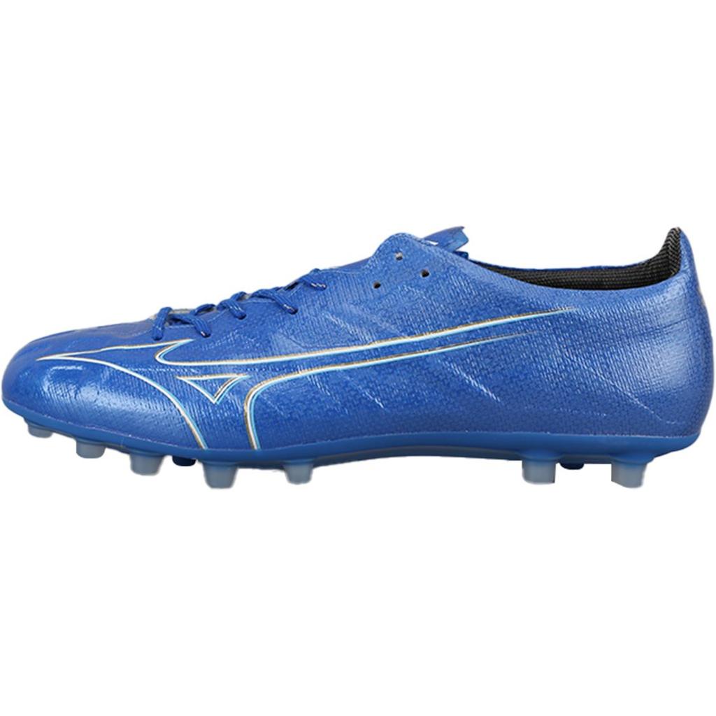 Mizuno Alpha Elite Ag Artificial Turf Durable Breathable Lightweight Soccer Shoes Men Sneaker Blue P1GA246327
