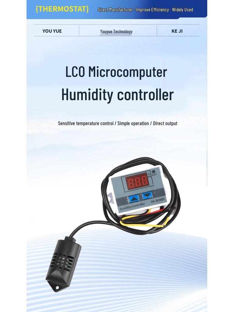 XH-W3005 Digital Temperature & Humidity Controller Thermostat