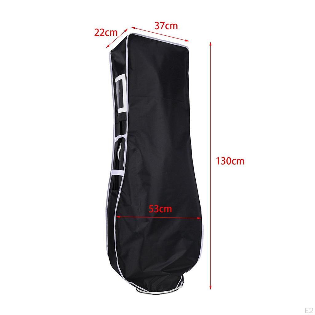 Golf Club Bag Cover Protective Dustproof Protector Sleeve Water Resistant