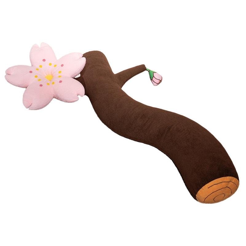 Girl Heart Pink Cherry Blossom Throw Pillow Plush Toy Doll Big Tree Doll Home Sofa Pillow Cushion Doll