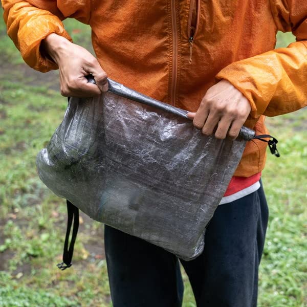 [Fairweather] Made in Japan Packable Sacoche Dyneema Black packable sacoche High durability Lightweight Foldable Bicycle Shoulder Bag Compact Shopping