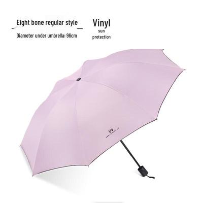Cadenor Manual Three-fold Sun & Rain Umbrella
