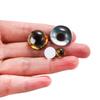 10Pcs/Lot 8-20mm Dragon Eyes Cat Eye Glass Cabochons for DIY Glass Cabochons Jewelry Making Accessories Supplies