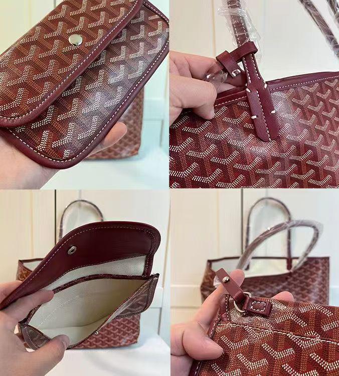 Goya Hahnentritt Tragetasche: Große europäische und amerikanische Y-Print-Handtasche zum Einkaufen und für Mutter-Kind-Gebrauch