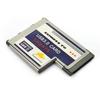 Super Speed 54mm Express Card to 3 Ports USB 3 Adapter Converter