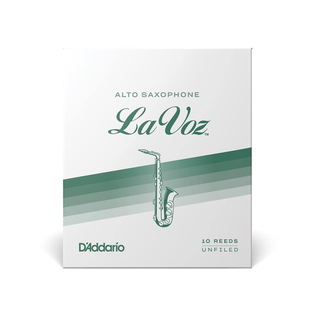 La Voz Alto Saxophone Reeds, Medium (10 reeds) RJC10MD