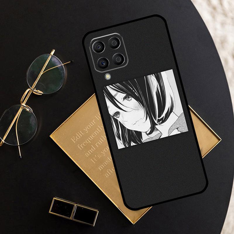 Sad Japanese Anime Aesthetic For Samsung Galaxy M16 M06 M12 M13 M14 M15 M35 M55 M34 M54 M33 M53 M21 M31 M11 M32 M52 Case