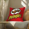 Classic Personality P-Pringles Pillow Case Pattern Printed Pillowcase For Living Room Sofa Cushion Cover & Bedroom Decor