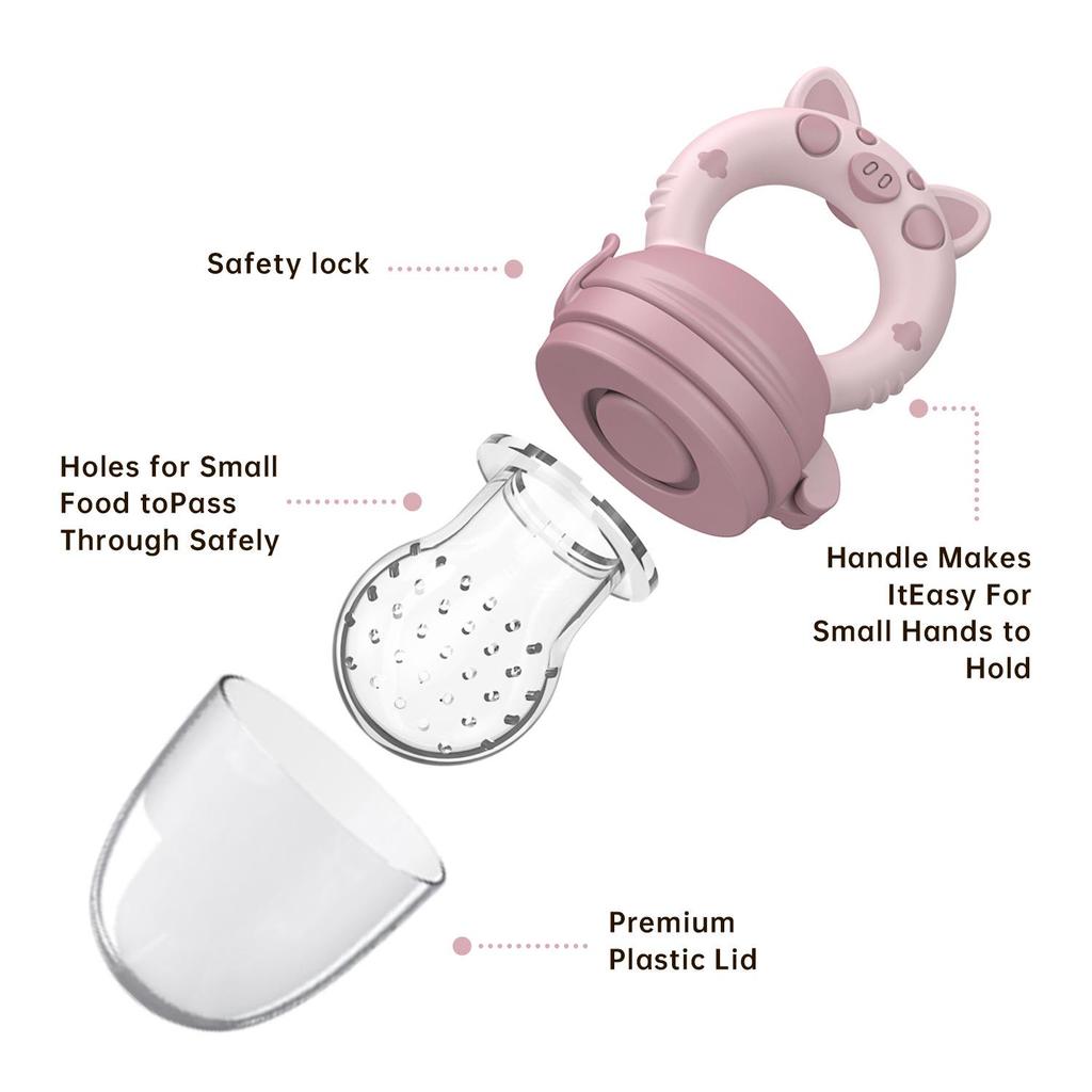Silicone Baby Fruit Feeder & Teether