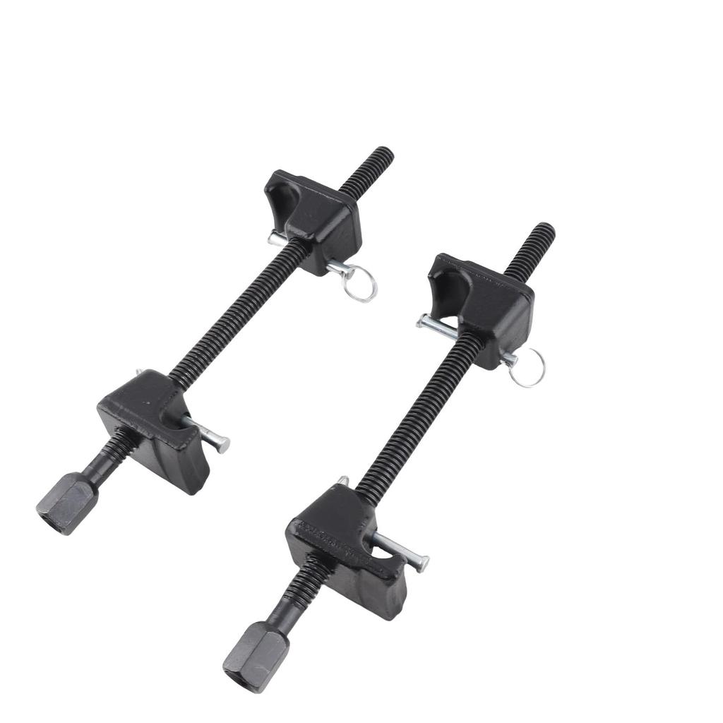 2er-Pack Schraubenfeder-Kompressorwerkzeug mit Kunststoffbox, Universell, Robuste MacPherson-Federbein-Kompressor-Baugruppe