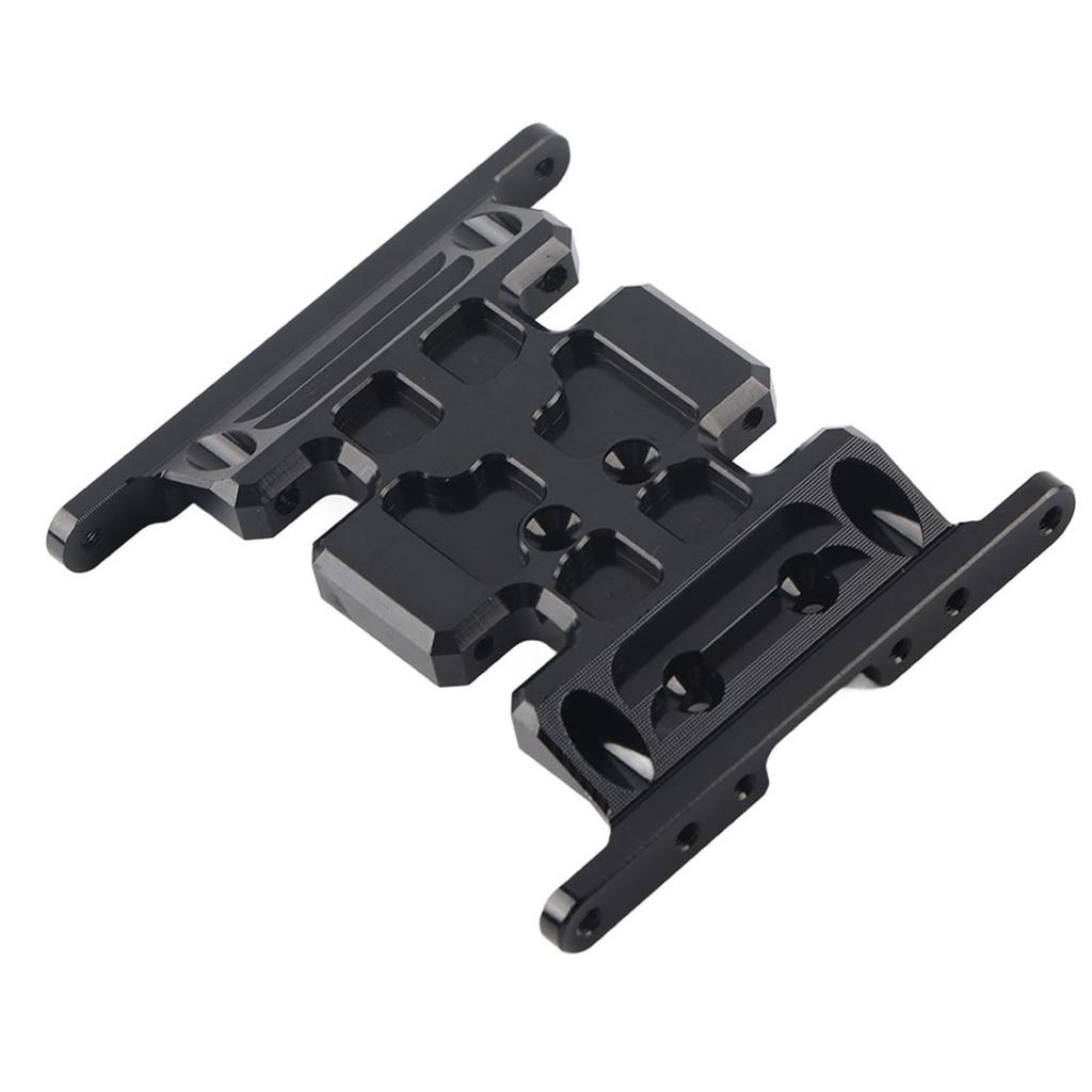 Aluminum Alloy Gearbox Base Plate Black for AXIAL SCX10  TFL Carframe RC Accessories
