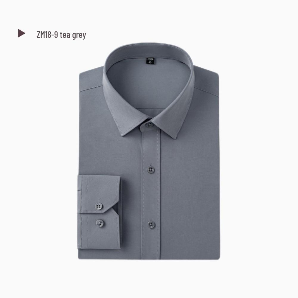 

Мужская летняя рубашка из тенсела и хлопка - Повседневная с длинным и коротким рукавом из ледяного шелка и полиэстера 40/L