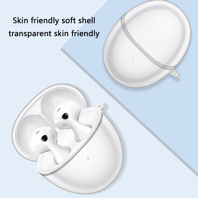 Earphone Skin Soft TPU Housing Case Dustproof Water Resistant Guarding Against Protective Cover Damage Prevention Sleeve