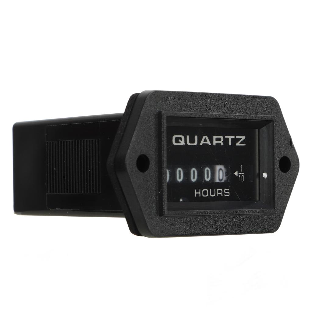 Mechanical Hour Meter DC12V To 36V High Accuracy Outboard Engine Hour Meter for Boat Truck Tractor
