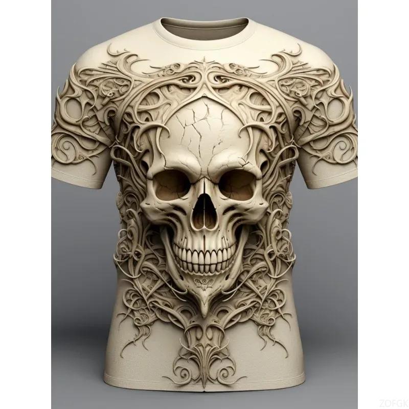 Summer Duck Print Men's T-shirt Summer Daily Casual Loose and Comfortable Short Sleeve Tees Top Outdoor Street Women T-shirt