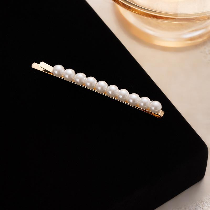 Floral Hairpin - High-end Handmade Side-blowout Hair Clip - Women s Side-part Hair Accessory F712