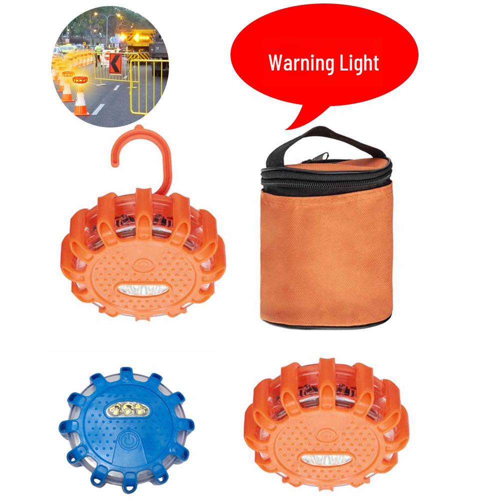 

Strong Magnetic LED Emergency Traffic Warning Light Bag (fits 3 lights)