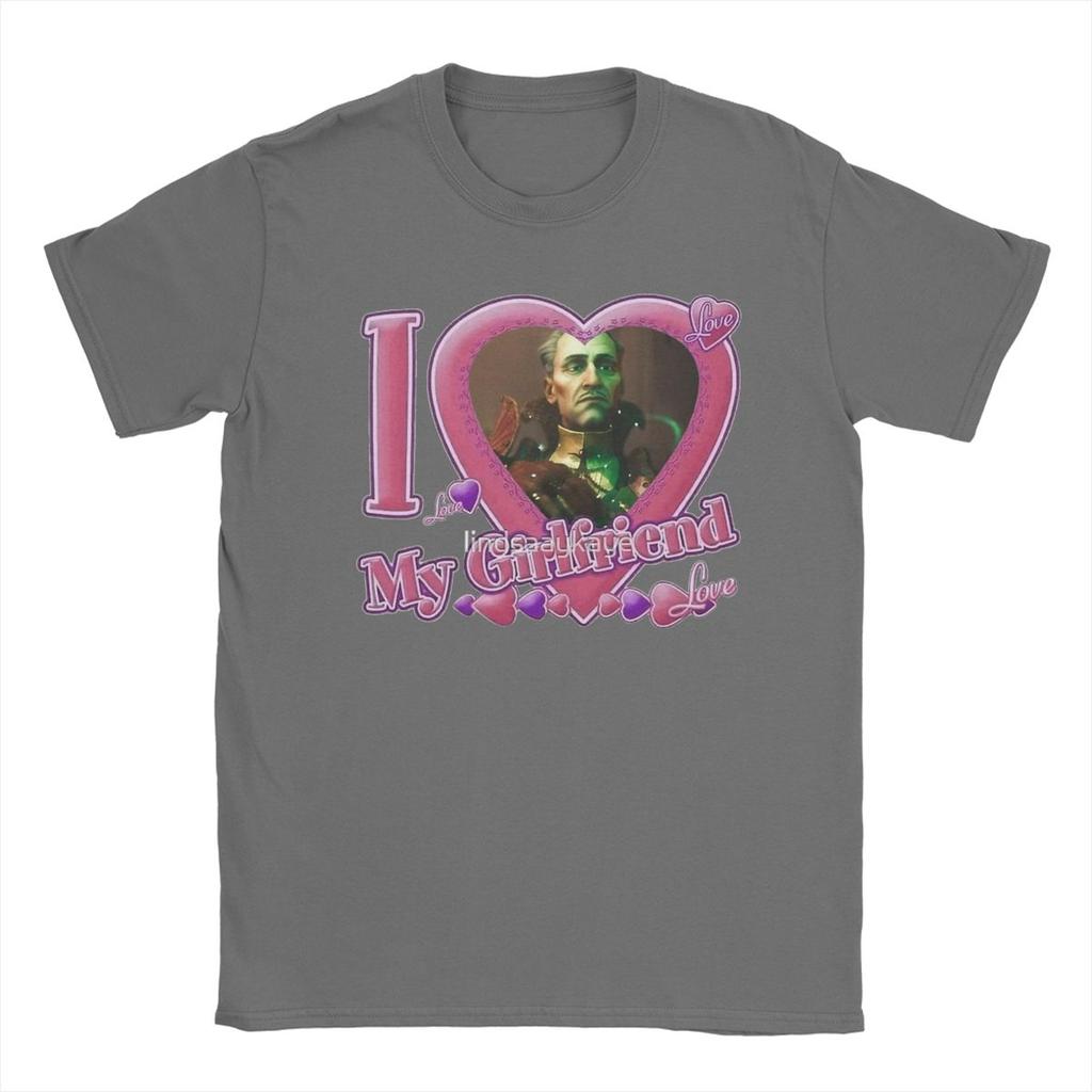 Emmrich Volkarin I Love My Girlfriend T-Shirts for Men Crew Neck Cotton T Shirt Dragons Ages Short Sleeve Tee Shirt Clothing
