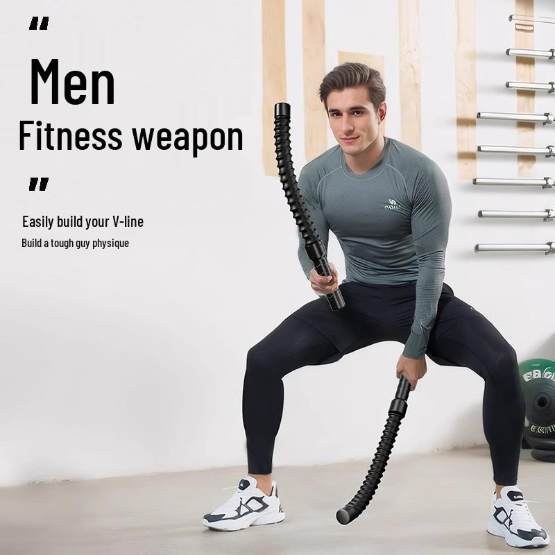 Cordless Fitness Battle Rope for Strength and Muscle Training