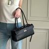 Xiaoxiangfeng 26S Armpit Bag, First Layer Cowhide Yunzhen Same Baguette Bag Long Handle Bowling Diamond Tote Bag
