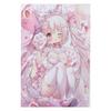 TTTaodou Anime Girl Game Tapestry Pink Cloth Dorm Bedroom Decor Tapestry B2 High Quality Fabric Multi Size Flat Print Design