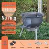 Large Portable Energy-Saving Firewood Stove for Outdoor and Household Use