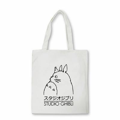 Studio Ghibli alışveriş çantası Totoro Miyazaki Hayao Spirit Away Çanta Omuz çantası Rahat Kızlar Kanvas Çanta bez çantalar Bolsas
