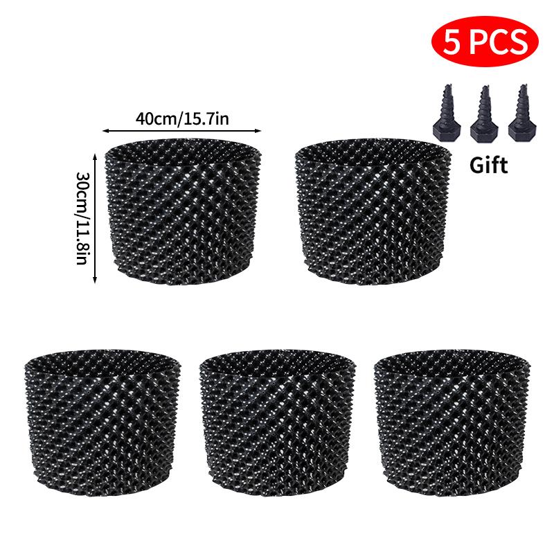 1/5Pc 7Size Air Pruning Plant Root Control Nursery Pot Trainer Fast Root Grow Container Drainage Planting Pot Garden Bonsai Tool