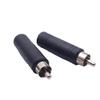 RCA Male to 6.5mm Female Audio Adapter - Sound System Accessory