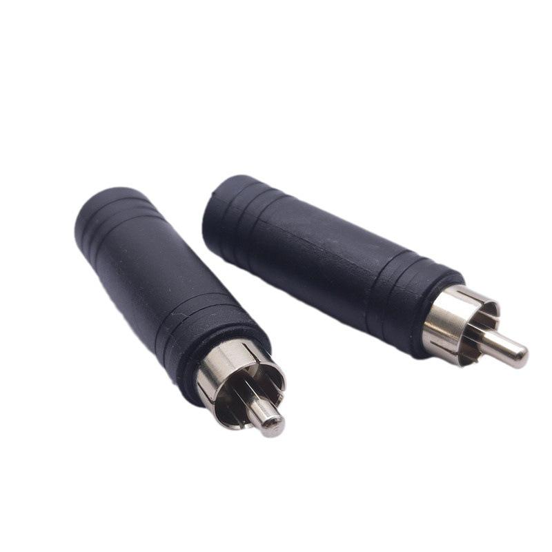 RCA Male to 6.5mm Female Audio Adapter - Sound System Accessory