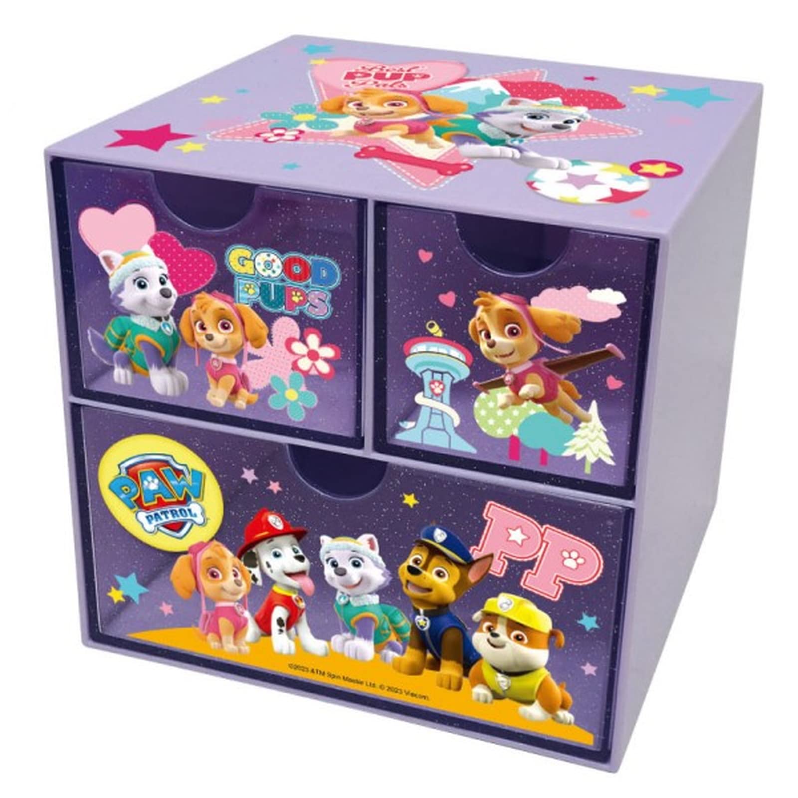 

K Company Персонажный сундук Щенячий патруль Фиолетовый PAW-CC-PP фиолетовый