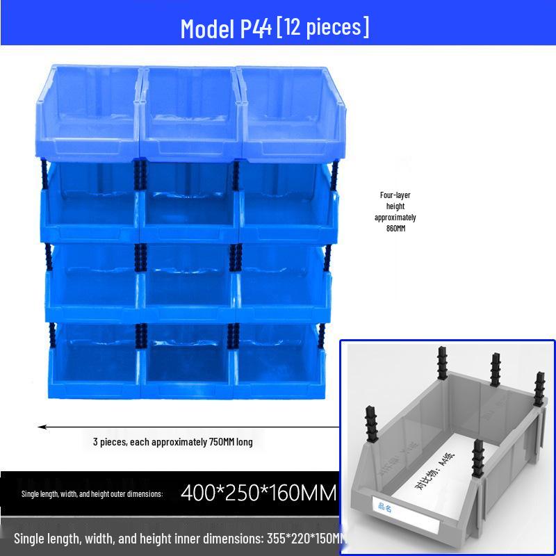 Multi-Layer Plastic Display & Storage Rack for Shelves and Jewelry