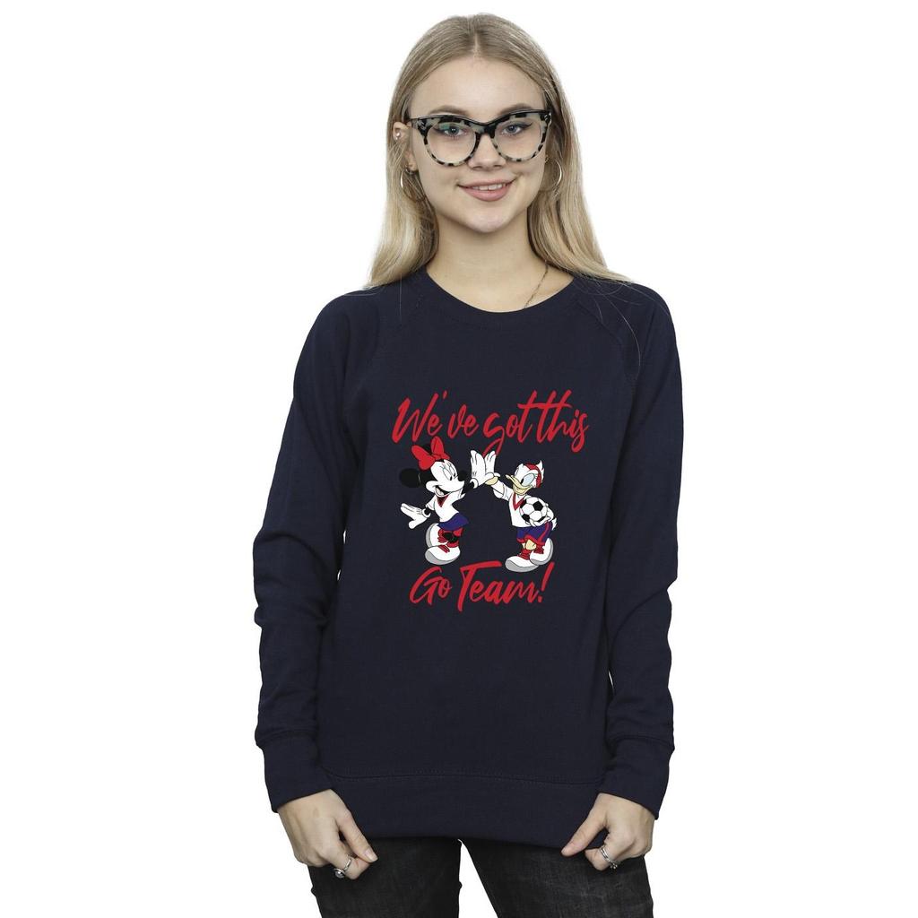 Disney Womens/Ladies Minnie Daisy We´ve Got This Sweatshirt