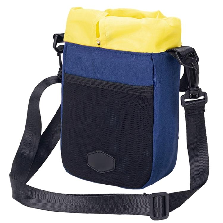 

Cyclings Front Tube Frame Bag Bikes Storage Handlebars Storage Bag синій