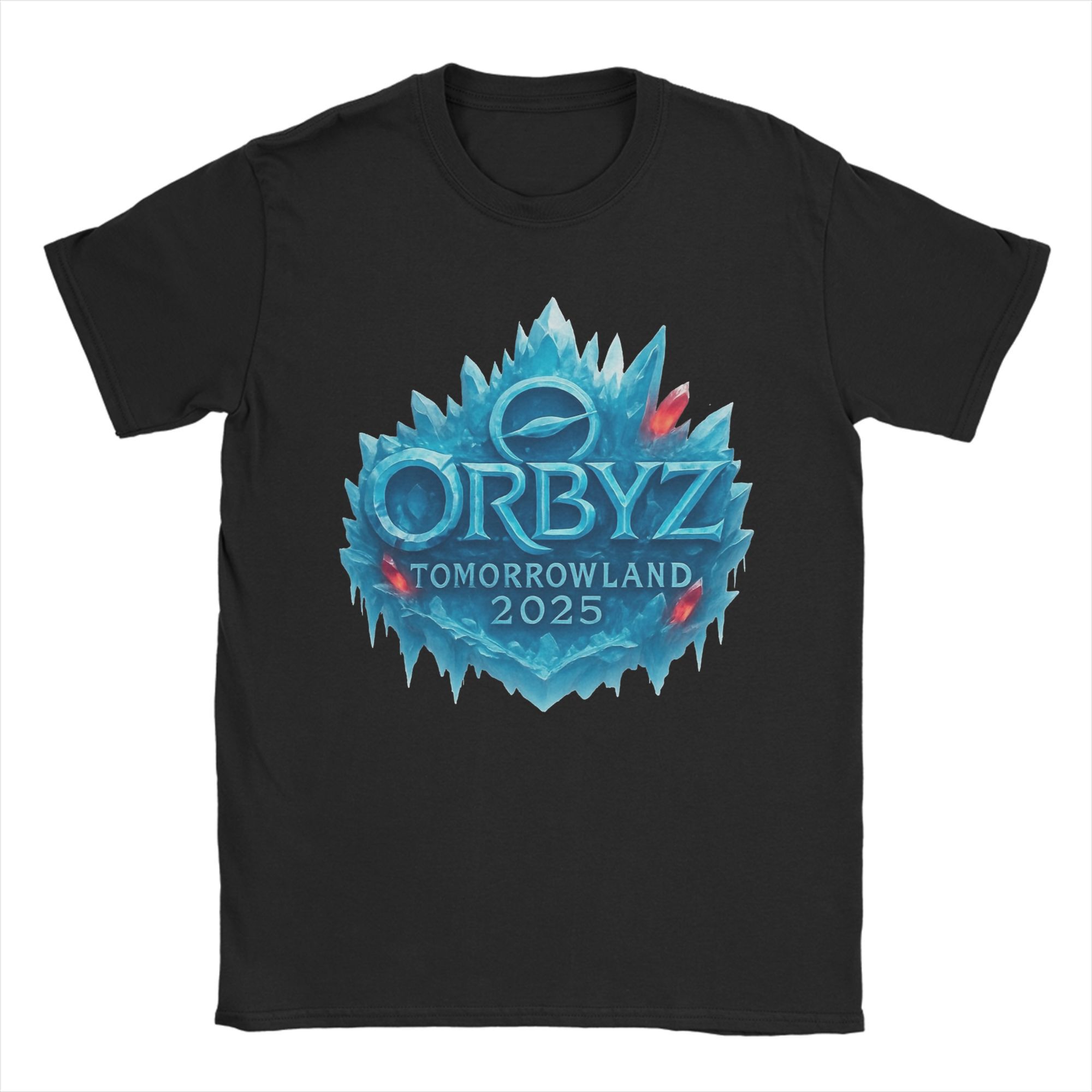 

All Seasons Orbyz Tomorrowlands 2025 The Frozen Revelation T Shirt for Men Women Pure Cotton T-shirts Short Sleeve Clothes 5XL різнокольоровий