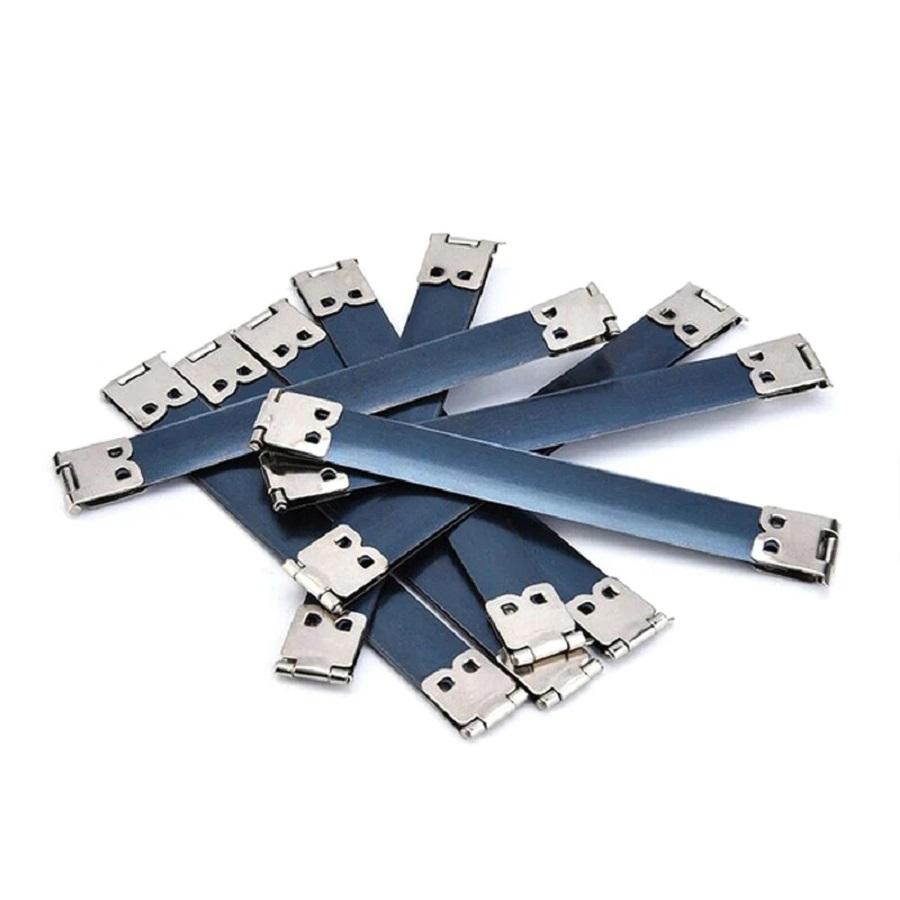 10PCS DIY Metal Internal Flex Frames Clasp Bag Purse Handbag Sewing Internal Replace Hinges Spring Clip Repair Accessories