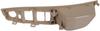 BMW 5 F10 F11 09-17 Interior Handle, Beige, Front Left Door, 1-Hole