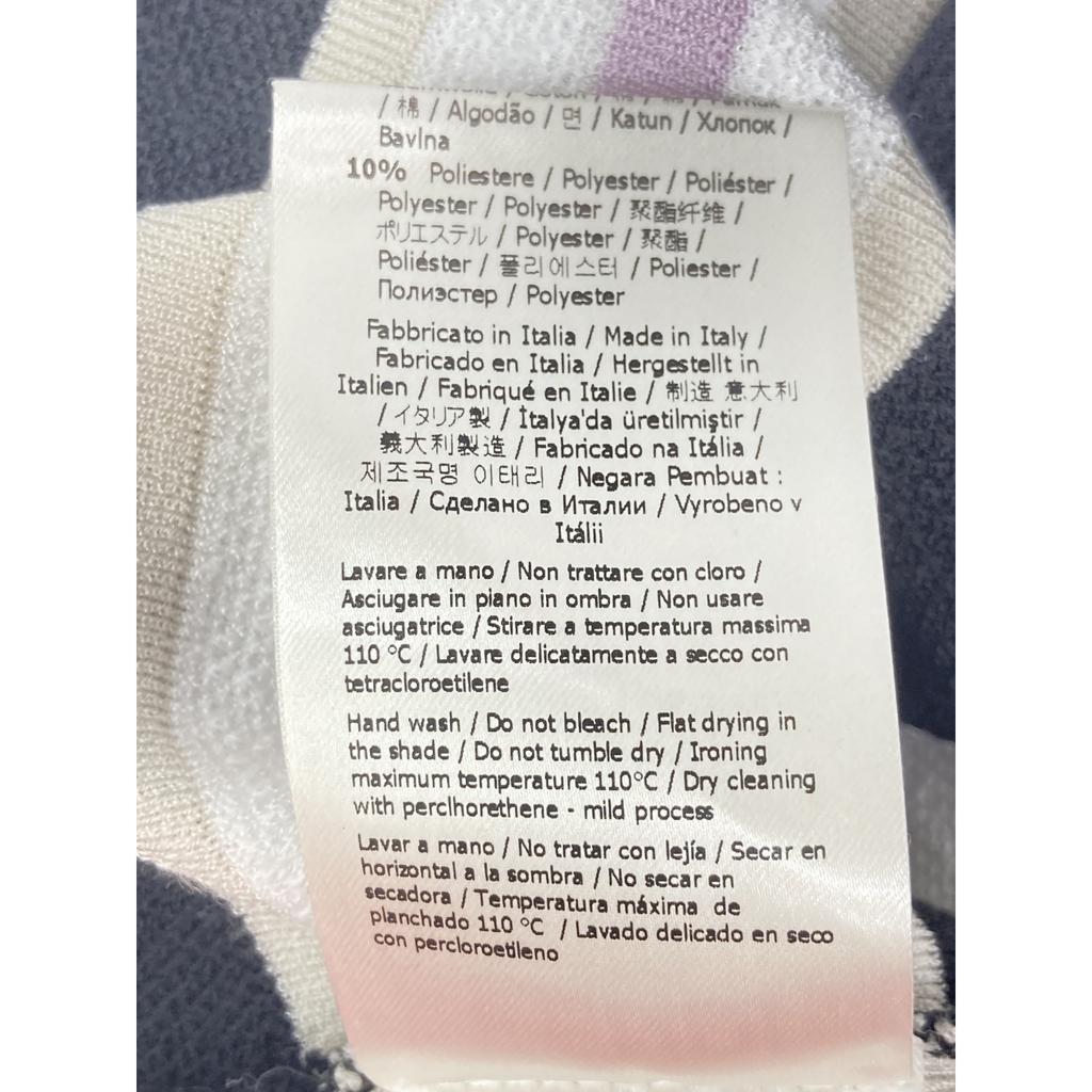 FENDI FZC828 Pile Multi-Border Knit Cardigan tops 38 multicolorUsed