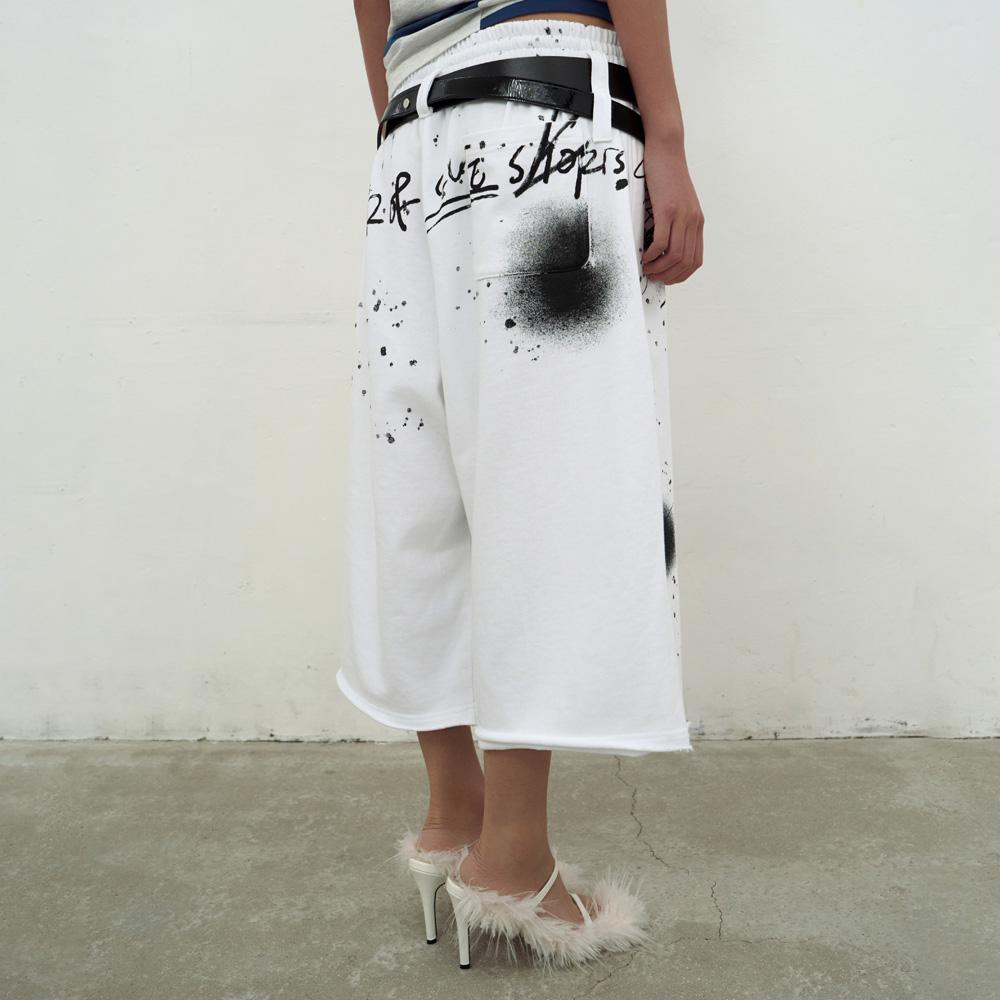 Lcdc Tm Printed Bermuda Sweatpants (White)