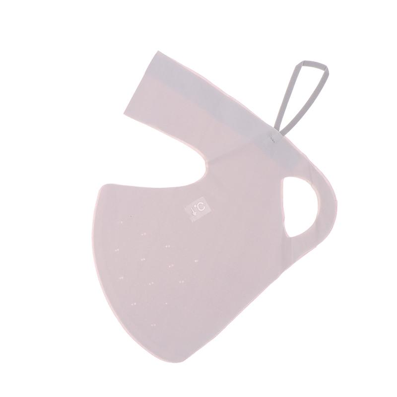 Solkremmaske Sporløs kvinner Avtakbar Facekini Ice Silk Anti-Ultrafiolett sommerpustende tynt deksel Hele ansiktet