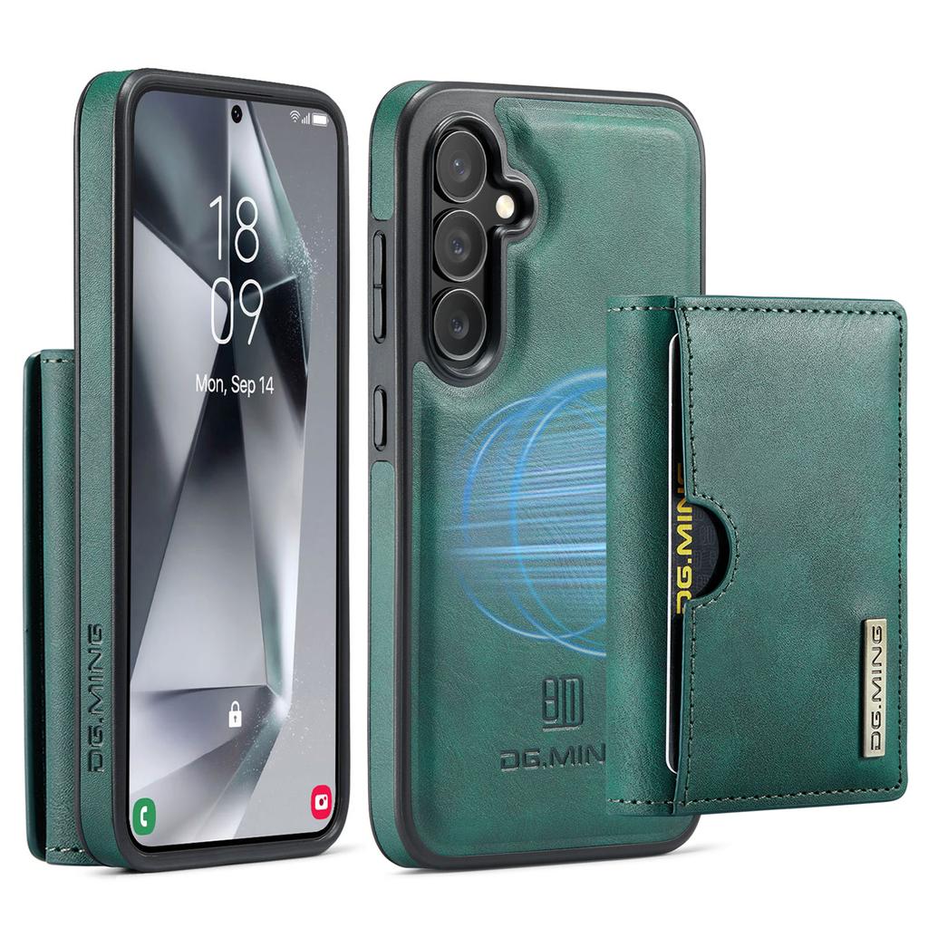 2 in 1 Detachable Magnetic Wallet Case For Samsung Galaxy S25 Ultra S24 S23 S22 Plus For Magsafe RFID Blocking Card Holder Cover