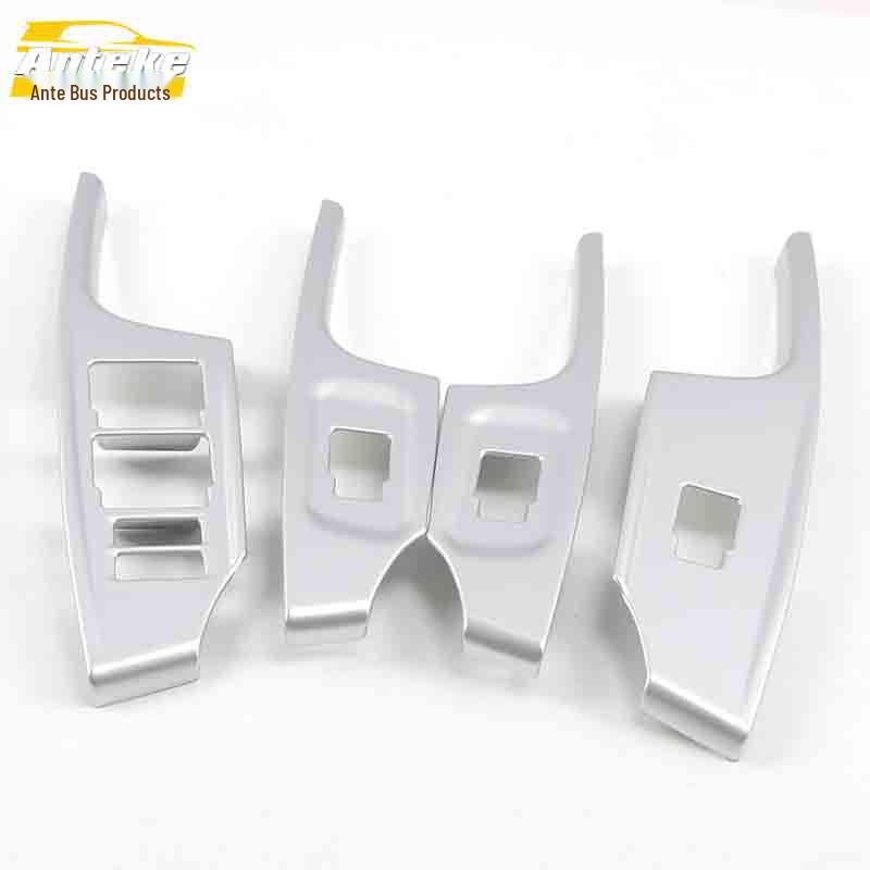 CS55 Glass Switch Decorative Frame & Electroplated Window Armrest Trim - Car Accessories