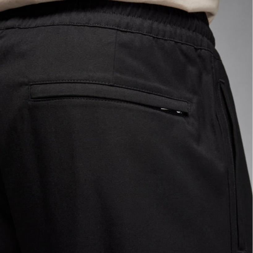 A Ma Maniere X Jordan Co-Branded Logo Print Straight Fit Knit Joggers With Elastic Waist Unisex Bottoms Black FN0616-010