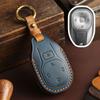 Leather Car Key Fob Cover Case for GAC Trumpchi E8 E8MAX Xiangwang S9 Key Shell Anti-Scratch Remote Key Protective Cover