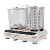 Underwear Washing Machine with Dual Cup Spin Dry Drain Pipe Rechargeable Portable Underwear Washer for Bathroom Home