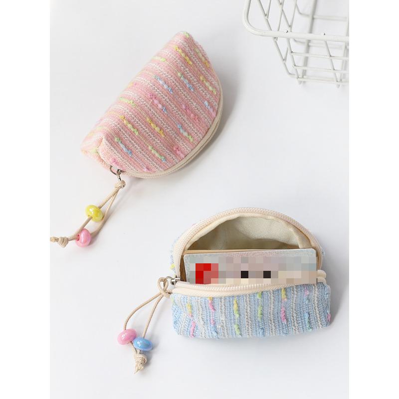 Super Cute Mini Coin Purse Korean Version Small Fresh Student Headphones Lipstick Storage Bag Portable Small Bag