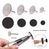 50/Pcs White Sanding Paper Pedicure Foot Care Tools 15Mm 20Mm 25Mm 35Mm Nail Drill Bit Disk Disc Salon Calluse Replaceable
