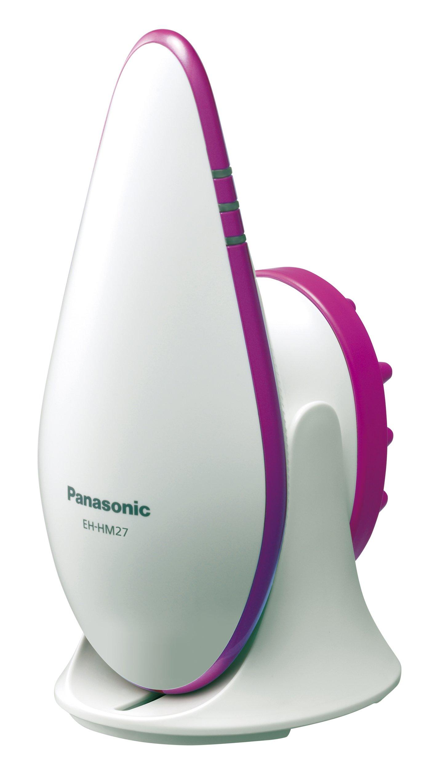 

Электрическая щетка для кожи головы Panasonic с ультразвуковой вибрацией, очищающая, ярко-розовая EH-HM27-VP розовый