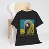 Don't Spoil My Ambiance Raccoon T-shirt Casual Street Fashion Personality Art Aesthetic Short Sleeve Round Neck Tops